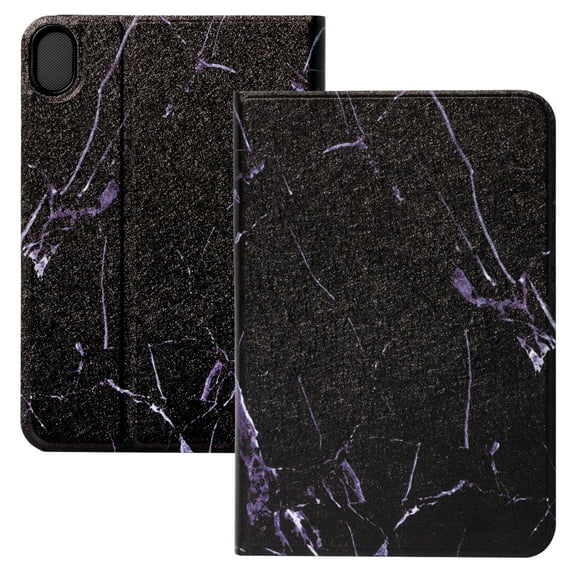 TECH CIRCLE iPad 10th Generation Case 10.9 inch 2022, PU Leather Folio Adjustable Stand Auto Wake/Sleep Soft TPU Back Smart Cover for Apple iPad 10th Gen 10.9 inch 2022, Black Map