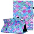 thumbnail image 1 of TECH CIRCLE iPad 10th Generation Case 2022, Flip Folio PU Leather Lightweight Stand Case with Auto Sleep/Wake Wallet Case for iPad 10th Gen 10.9 inch 2022 A2696 A2757 A2777,  Colorful Scales, 1 of 7