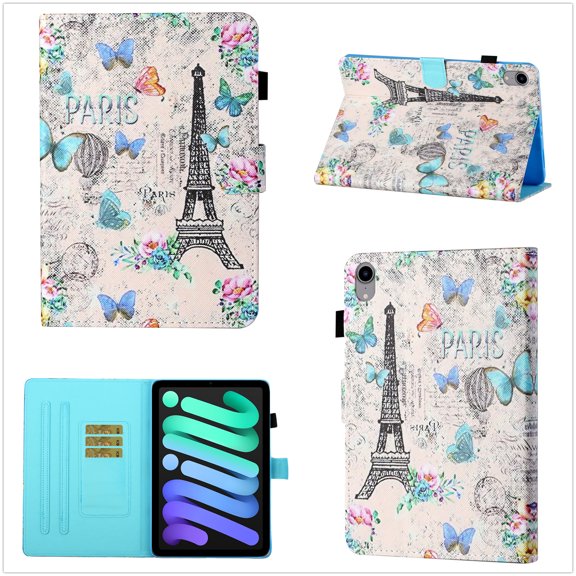 TECH CIRCLE iPad 10th Generation Case 2022, Flip Folio PU Leather Lightweight Stand Case with Auto Sleep/Wake Wallet Case for iPad 10th Gen 10.9 inch 2022 A2696 A2757 A2777,Tower