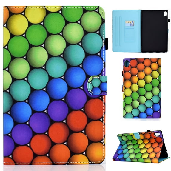 TECH CIRCLE iPad 10th Generation Case 2022,Multi-Angle Viewing Stand Folio Wallet Smart Cover with Auto Wake/Sleep Protectivev Slim Case for Apple iPad 10th Generation 10.9 inch 2022,Colorful