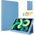 thumbnail image 1 of TECH CIRCLE iPad 10th Generation Case 2022, Premium Leather Slim Folio Stand Smart Protective Women Men Case with Auto Wake/Sleep for iPad 10th Gen 10.9" 2022 A2696 A2757 A2777, Skyblue, 1 of 6
