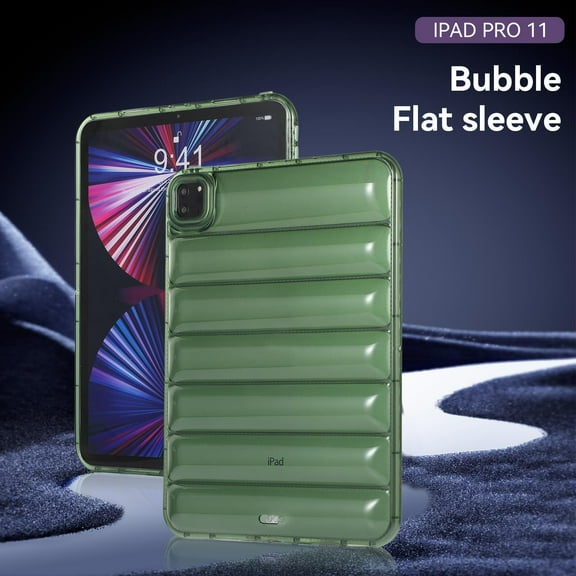 TECH CIRCLE iPad 10th Generation Case, Shockproof Protection Cover for 2022 10.9-inch iPad 10th Generation Full Body Protective Cover for Kids Girls Boys,Green