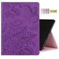 thumbnail image 1 of TECH CIRCLE iPad 10th Generation Case iPad 10.9 Inch Case 2022, Multi-Angle Viewing Stand Smart Cover PU Leather TPU Magnetic Card Pocket Wallet Auto Sleep/Wake Case,Purple, 1 of 5