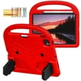 thumbnail image 1 of TECH CIRCLE for iPad Air 11 Inch Case 2024,iPad Pro 11 Inch 2024 Kid Case,Durable Lightweight Shockproof Protective Handle Stand EVA Foam Kids Proof Case for iPad Air 11"/iPad Pro 11" 2024,Red, 1 of 9