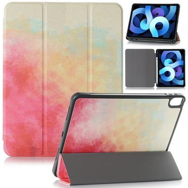 TECH CIRCLE iPad Case for iPad 10th Generation 2022, Slim Stand Cover with Pencil Holder, Lightweight Premium Shockproof Soft TPU Back Protective Cover for iPad 10.9" 10th Gen, Spring Cherry