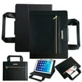 thumbnail image 1 of TECH CIRCLE for iPad/Kindle/Android 15/14/13/12/11 Tablet 6.8/6.9/7.0/7.5/7.9/8.0/8.3/8.4 Inch Universal Protector Case with Zipper Pocket/Handle/Card Slots, PU Leather Folio Fold Stand Cover, Black, 1 of 7