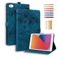 thumbnail image 1 of TECH CIRCLE iPad Mini 5 Case Mini 4 Mini 3 2 Cover, Smart Wake Sleep Flip Stand Case Soft PU Leather Card Slot Protective Wallet Case with Pen Holder for Apple iPad Mini 1 2 3 4 5 7.9 inch,Blue, 1 of 8