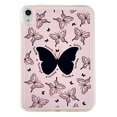 thumbnail image 1 of TECH CIRCLE for iPad Mini (A17 Pro) Case 2024 Release, iPad Mini 6th Generation Case 8.3" 2021 Release, Cute Cartoon Back Cover Case, Durable Soft Silicone Cover, Slim Lightweight Case, Butterfly, 1 of 6