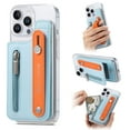 thumbnail image 1 of TECH CIRCLE for iPhone 11 Pro Clear Wallet Case,Drop Protection Slim Protective Stand Cover with Card Holder Zipper Anti-Scratch Cover for Women Men for iPhone 11 Pro 5.8 inch 2019,Skyblue, 1 of 10