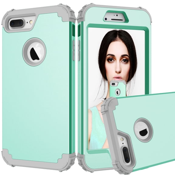 TECH CIRCLE For iPhone 11 Pro Max Case, Dual Layer Slim Heavy Duty Hybrid Rugged Shockproof Anti-Scratch Protective Back Phone Cover for Apple iPhone 11 Pro Max 6.5" 2019,Green