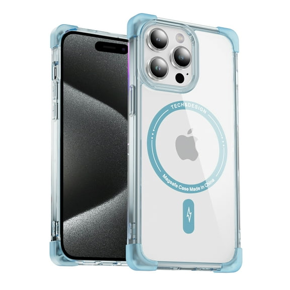 TECH CIRCLE For iPhone 11 Pro Max Case with MagSafe, Strongest Magnet, Military-Grade Protection, Non-Yellowing, Shockproof Slim Thin Women Men Phone Cover for Apple iPhone 11 Pro Max 6.5" 2019,Blue