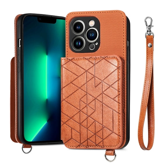 TECH CIRCLE iPhone 11 pro max case,PU Leather Card Slots,Compatible Magnetic Car Mount phone Flip Kickstand Shockproof Ultra-Slim Cover for iPhone 11 pro max 6.5 inch,Brown