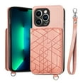 thumbnail image 1 of TECH CIRCLE iPhone 11 pro max case,PU Leather Card Slots,Compatible Magnetic Car Mount phone Flip Kickstand Shockproof Ultra-Slim Cover for iPhone 11 pro max 6.5 inch,Pink, 1 of 8