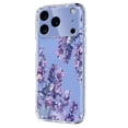 thumbnail image 1 of TECH CIRCLE for iPhone 12 / 12 Pro Flexible TPU Case [6.6ft Military-Grade Drop Protection] [Anti Peel Off Tech] Clear Cute Butterfly Flower Floral Pattern TPU Bumper Slim Cover for Women Girls,E, 1 of 6