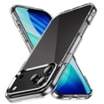 thumbnail image 1 of TECH CIRCLE for iPhone 12 Clear Hard Case [Anti-Yellowing][Military-Grade Drop Protection] Shockproof Silicone TPU Ultra Slim Crystal Transparent Back Case Cover,Clear, 1 of 11