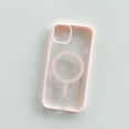 thumbnail image 1 of TECH CIRCLE for iPhone 12 Pro Max 6.7 inch Magsafe Case,Luxury Crystal Clear Hard PC and Soft TPU Silicone Camera Lens Protective Shockproof Magnetic Slim Back Cover.For iPhone 12 Pro Max,Pink, 1 of 12