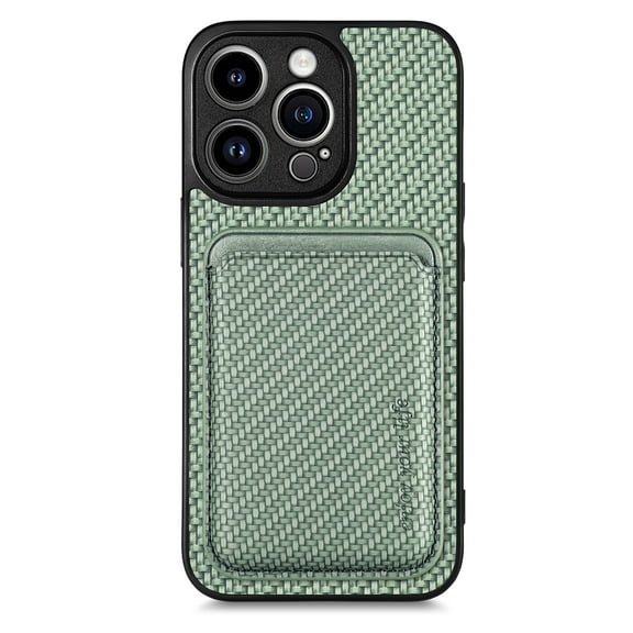 TECH CIRCLE for iPhone 12 case with Card Holder, Magnetic Detachable 2-in-1 Wallet PU Leather Case Ultra Thin Shockproof Protective Cover Compatible with Magsafe for iPhone 12,Green