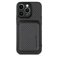 thumbnail image 1 of TECH CIRCLE for iPhone 13 Pro case with Card Holder, Magnetic Detachable 2-in-1 Wallet PU Leather Case Ultra Thin Shockproof Protective Cover Compatible with Magsafe for iPhone 13 Pro,Black, 1 of 9