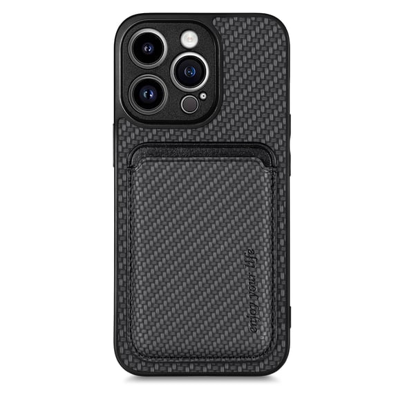 TECH CIRCLE for iPhone 13 Pro case with Card Holder, Magnetic Detachable 2-in-1 Wallet PU Leather Case Ultra Thin Shockproof Protective Cover Compatible with Magsafe for iPhone 13 Pro,Black
