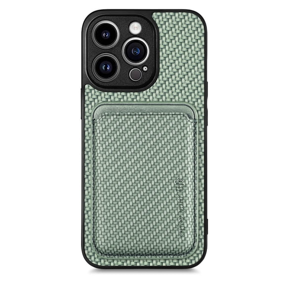 TECH CIRCLE for iPhone 13 Pro case with Card Holder, Magnetic Detachable 2-in-1 Wallet PU Leather Case Ultra Thin Shockproof Protective Cover Compatible with Magsafe for iPhone 13 Pro,Green