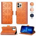 thumbnail image 1 of TECH CIRCLE for iPhone 13 pro Flip Case, Luxury Credit Card Photo Pocket Kickstand Matte Shockproof Wallet Folio Phone Case Cover Compatible with iPhone 13 pro 6.1 inch,Apricot, 1 of 13