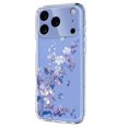 thumbnail image 1 of TECH CIRCLE for iPhone 14 Plus Flexible TPU Case [6.6ft Military-Grade Drop Protection] [Anti Peel Off Tech] Clear Cute Butterfly Flower Floral Pattern TPU Bumper Slim Cover for Women Girls,A, 1 of 9