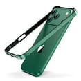 thumbnail image 1 of TECH CIRCLE for iPhone 14 Plus Metal Bumper Case, No Back Design Compatible with MagSafe, Aluminum Alloy + TPU Bumper Frame Slim Excellent Heat Dissipation 4 Corner Raised Shockproof,Green, 1 of 10