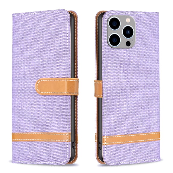 TECH CIRCLE For iPhone 14 Plus Wallet Case,Flip Folio Shockproof Protective Cover with Card Holder Kickstand Purse Wrist Strap Phone Case for Apple iPhone 14 Plus 6.7" 2022,Purple