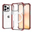 thumbnail image 1 of TECH CIRCLE for iPhone 14 Pro Case Magnetic Clear Case Compatible with Magsafe, Built-in Magnets Crystal Clear Hybrid Protective Acrylic Back Women Men Phone Cover for iPhone 14 Pro, Brown, 1 of 9