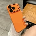 thumbnail image 1 of TECH CIRCLE For iPhone 14 Pro Max Frosted Case with Camera Lens Protector, Lightweight Hard PC Back Cover, Anti-Scratch, Dust/Dirt Proof, Shock-Absorbent, Matte Anti-Fingerprint,Orange, 1 of 8