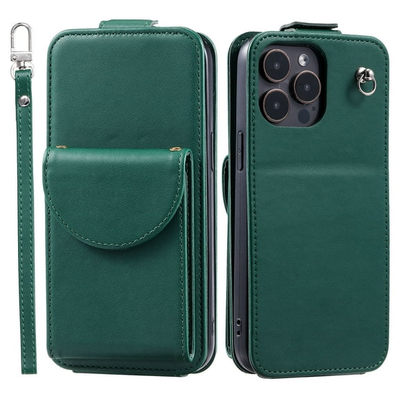 TECH CIRCLE For iPhone 14 Pro Max Wallet Case with Card Holder,PU Leather Flip Kickstand Magnetic Clasp Durable Shockproof Protective Phone Case for Apple iPhone 14 Pro Max 6.7" 2022,Green