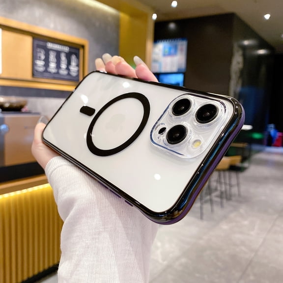 TECH CIRCLE For iPhone 15 Case with MagSafe, Strongest Magnet, Military-Grade Protection, Non-Yellowing, Shockproof Slim Thin Women Men Phone Cover for Apple iPhone 15 6.1" 2023,Purple