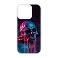 thumbnail image 1 of TECH CIRCLE for iPhone 15 Phone Case,Ultra Thin Slim Flexible TPU Cover Soft Silicone for Women Girl Cute Anti-Scratch Protective Shockproof Bumper Support Wireless Charging, A7 Skull, 1 of 1