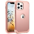 thumbnail image 1 of TECH CIRCLE For iPhone 15 Plus Case, Dual Layer Slim Heavy Duty Hybrid Rugged Shockproof Anti-Scratch Protective Back Phone Cover for Apple iPhone 15 Plus 6.7" 2023,Rosegold, 1 of 8
