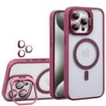 thumbnail image 1 of TECH CIRCLE for iPhone 16 Pro Case, Military Grade Drop Protection Compatible with MagSafe Stash Stand Camera Lens Protector Magnetic Phone Case for Apple iPhone 16 Pro 6.3" 2024,Winered, 1 of 9