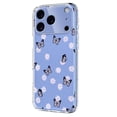 thumbnail image 1 of TECH CIRCLE for iPhone 16e Flexible TPU Case [6.6ft Military-Grade Drop Protection] [Anti Peel Off Tech] Clear Cute Butterfly Flower Floral Pattern TPU Bumper Slim Cover for Women Girls,C, 1 of 6
