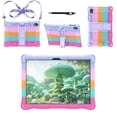 thumbnail image 1 of TECH CIRCLE for onn 11" Core Tablet 2026 Model Case with Shoulder Strap and Stylus Pen, Built-in Kickstand, Pen Loop Holder, Vibrant Color Shockproof Protective Lightweight Cute TPU Case, A, 1 of 11