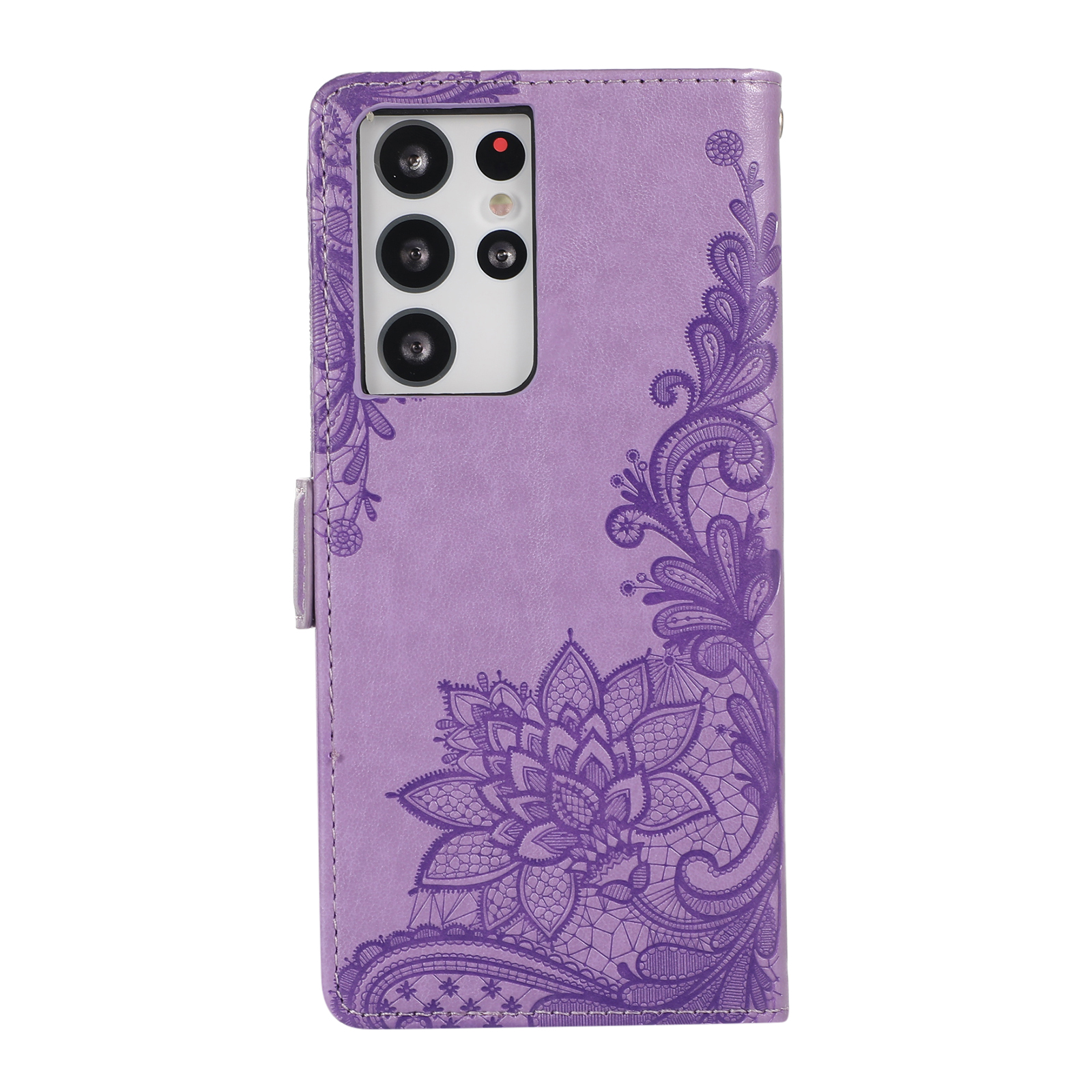 Galaxy S21 256GB パープル本体＋ケース＋予備バックパネル TECH CIRCLE with Samsung Galaxy S21 Wallet Case,PU Leather