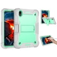 thumbnail image 1 of TECH CIRCLECase for iPad 10th Generation 10.9 inch 2022, Three Layer Full Body Protection Kickstand Cases Drop-Proof Shockproof Protective Cover for Apple iPad 10th Gen 10.9" 2022 release,Green, 1 of 9