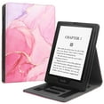 thumbnail image 1 of TECH CIRClE [Kindle Paperwhite] Case 6" (10th/7th/6th/5th Generation, 2018/2015/2013/2012), PU Leather Fold Case with Stand for Hands-Free Reading, Protective Lightweight Magnetic Cover, Pink Marble, 1 of 6