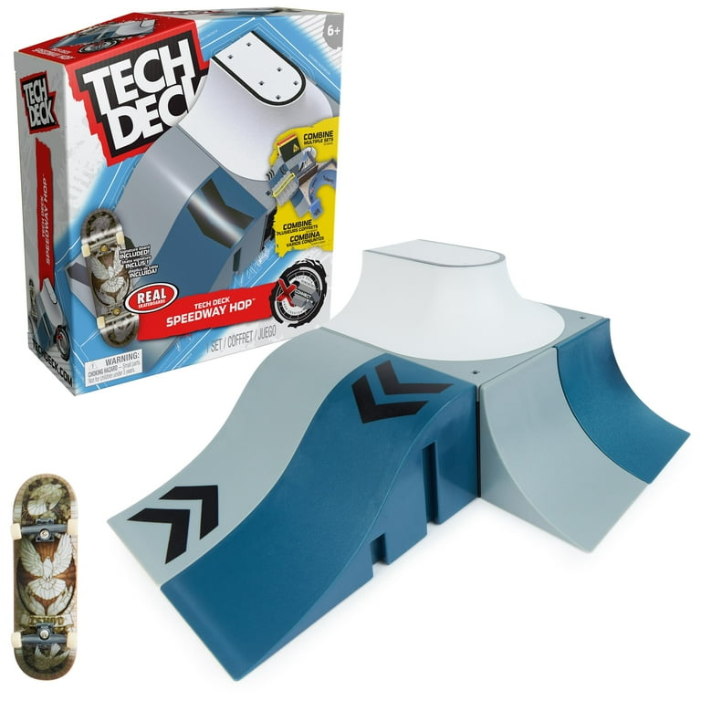 TECH DECK, Speedway Hop, X-Connect Park Creator, Customizable and