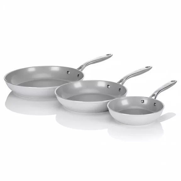 TECHEF CeraTerra - 8", 10" & 12" Ceramic Nonstick Frying Pan Set