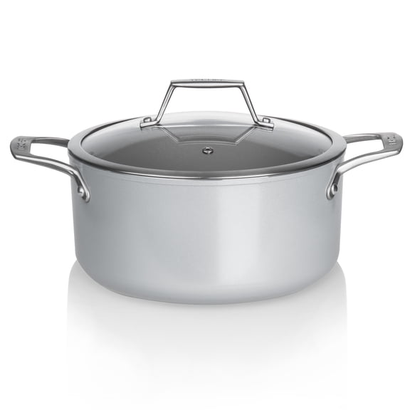 TECHEF - CeraTerra Collection, 5-quart Ceramic Nonstick Soup Pot with Glass Lid, Made in Korea