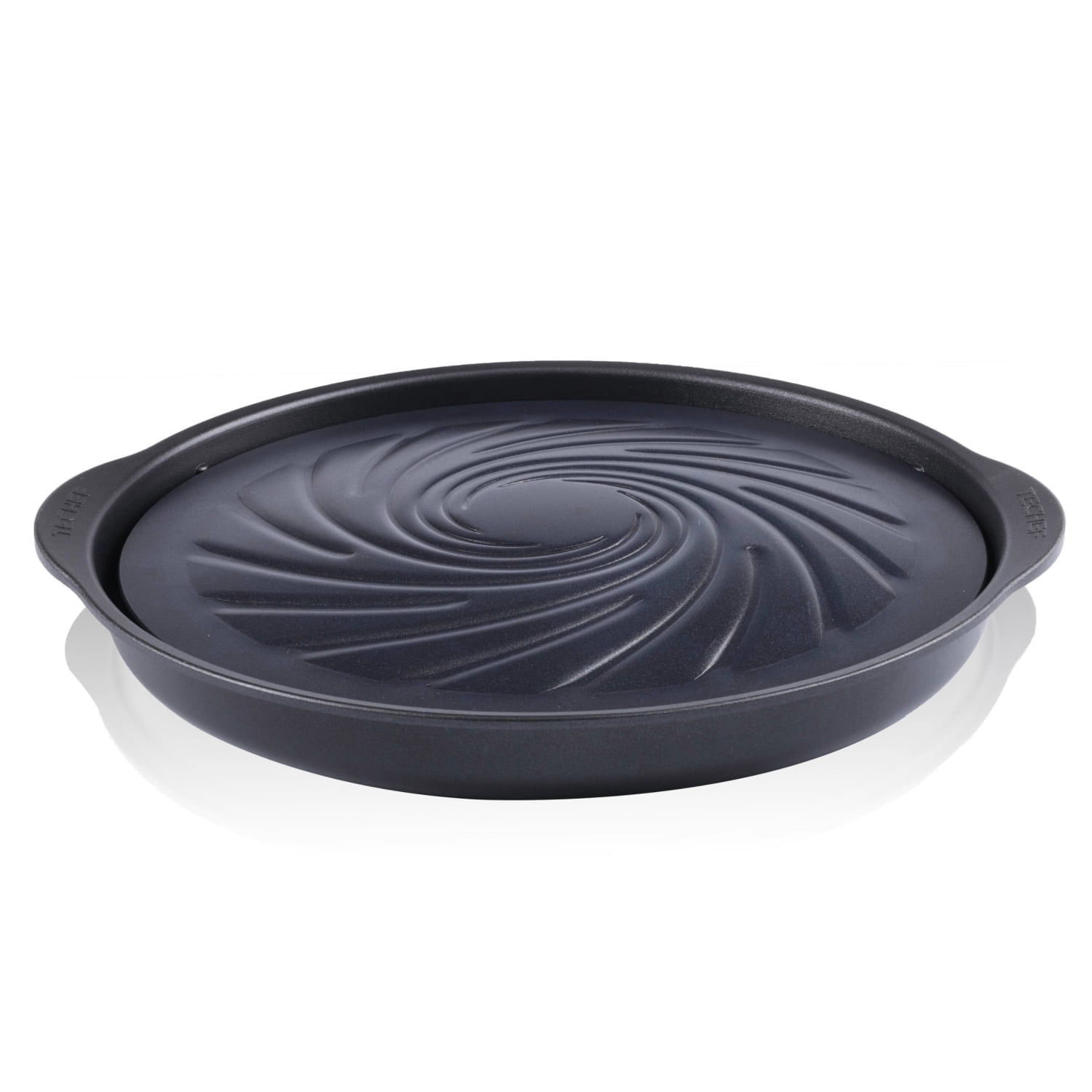 TECHEF TRUE GRILL PAN, Stovetop Korean BBQ Nonstick Indoor Outdoor Smokeless BBQ Grill Set, Dome Type, Made in Korea