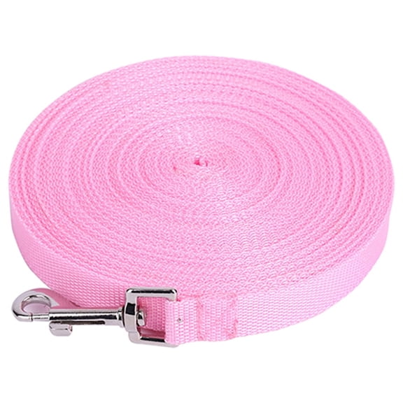 TECHMILY Long Dog Leash for Training and Walking - Heavy Duty Nylon Lead with Padded Handle, Tangle-Free Swivel Lockable Hook for Small, Medium, Large Dogs (10FT/20FT/33FT/50FT/66FT)