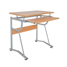 TECHNI MOBILI Cassandra Wood Computer Desk in Cherry RTA-8336-C09