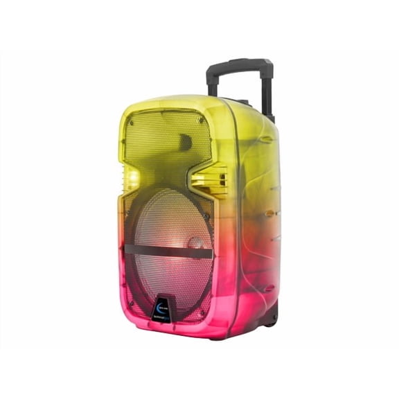 TECHNICAL PRO 2500 WATT BLUETOOTH SPEAKER LED SYNC LIGHTS - TRANSLUCENT