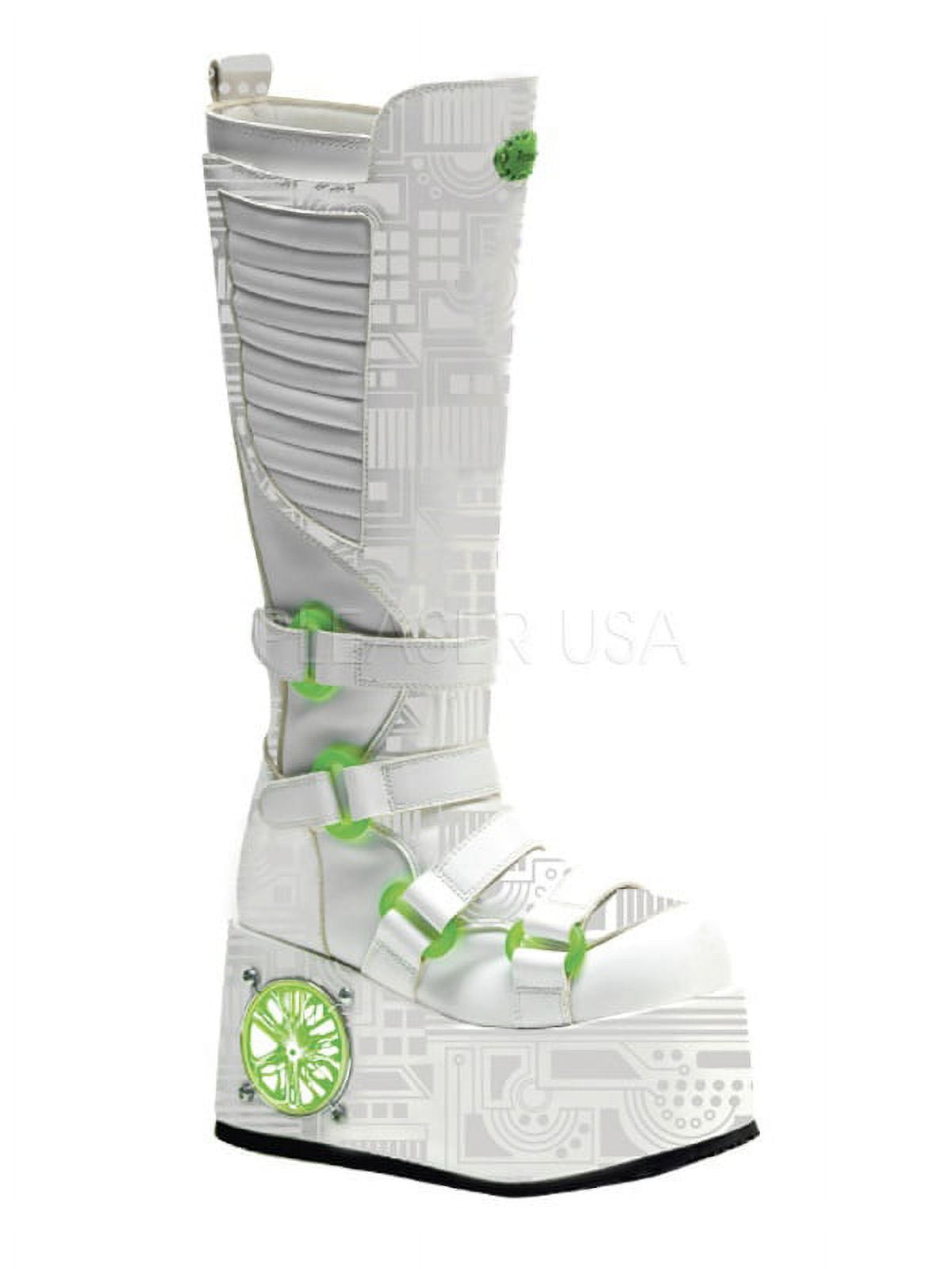 ユウナページ TECHNO-856UV,Cyber Knee Boot - Walmart.com