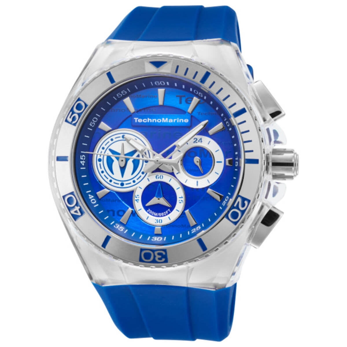 TECHNOMARINE Watch TM-118121 Stainless Steel Quartz Male Blue