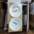 TECHOME Popular Home Pet Stainless Steel/Ceramic Feeding and Drinking